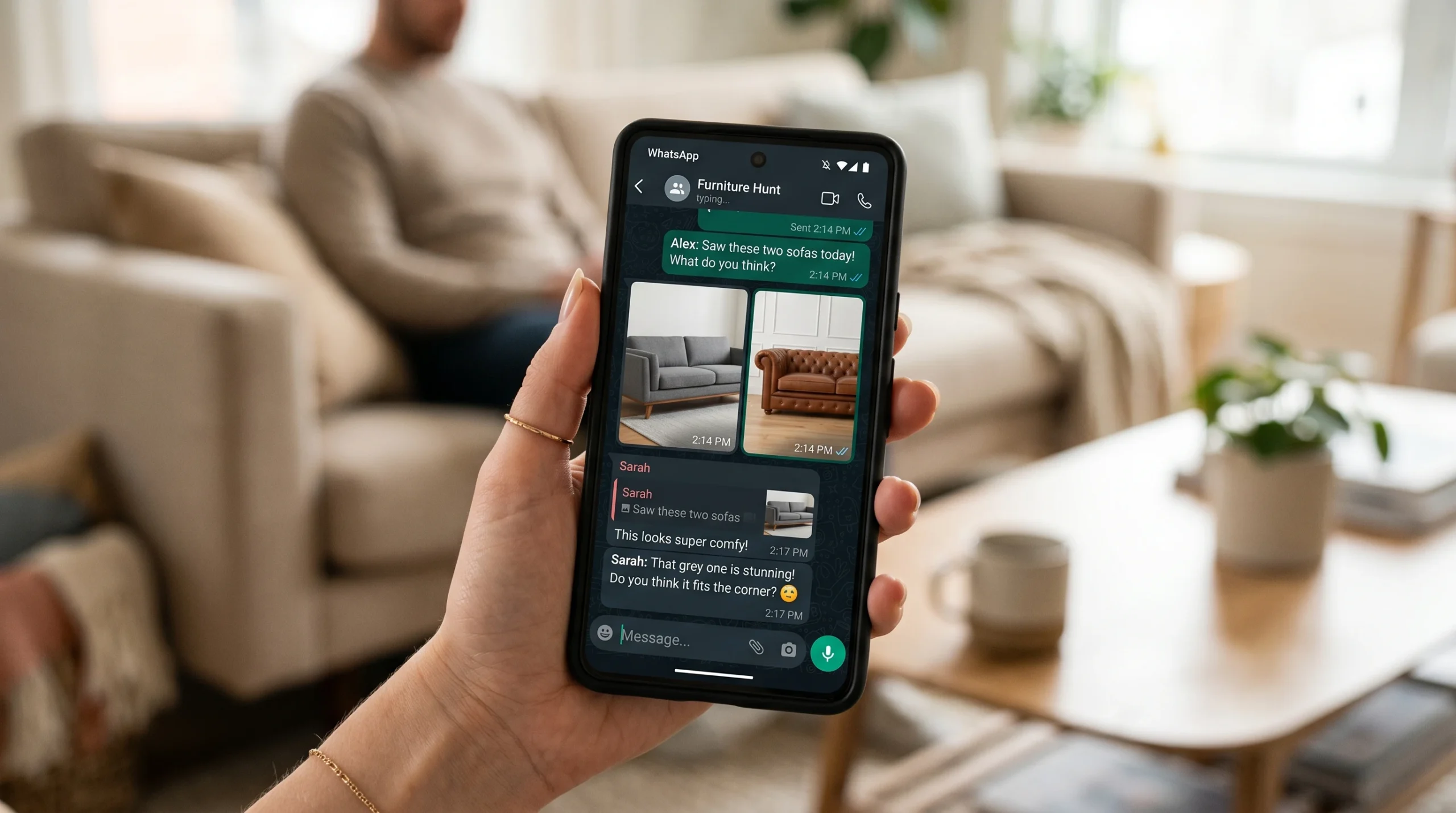 How to get a sofa repair quote via WhatsApp in Dubai send photos for fastest response