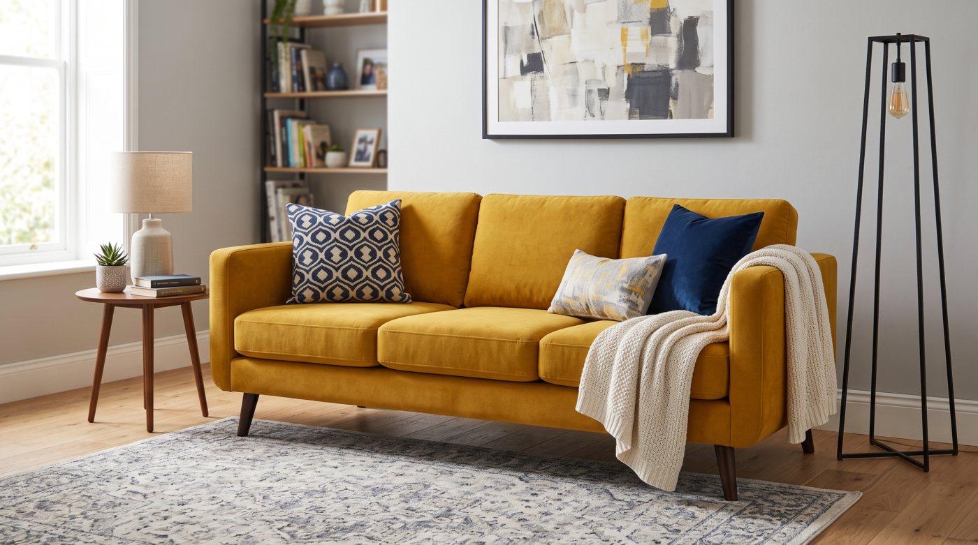 Luxury sofa frame inspection and foam replacement service improving comfort and extending furniture lifespan in Dubai