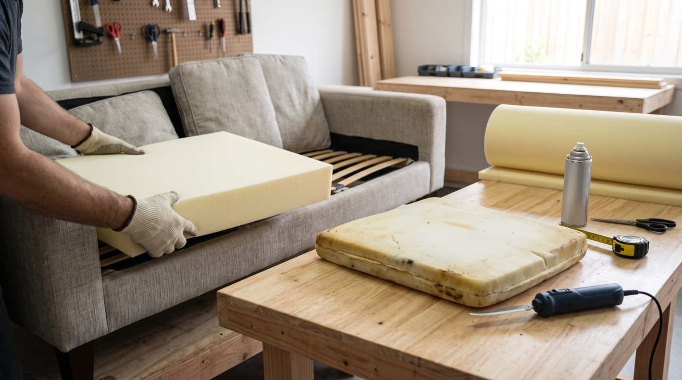 sofa foam replacement dubai UAE