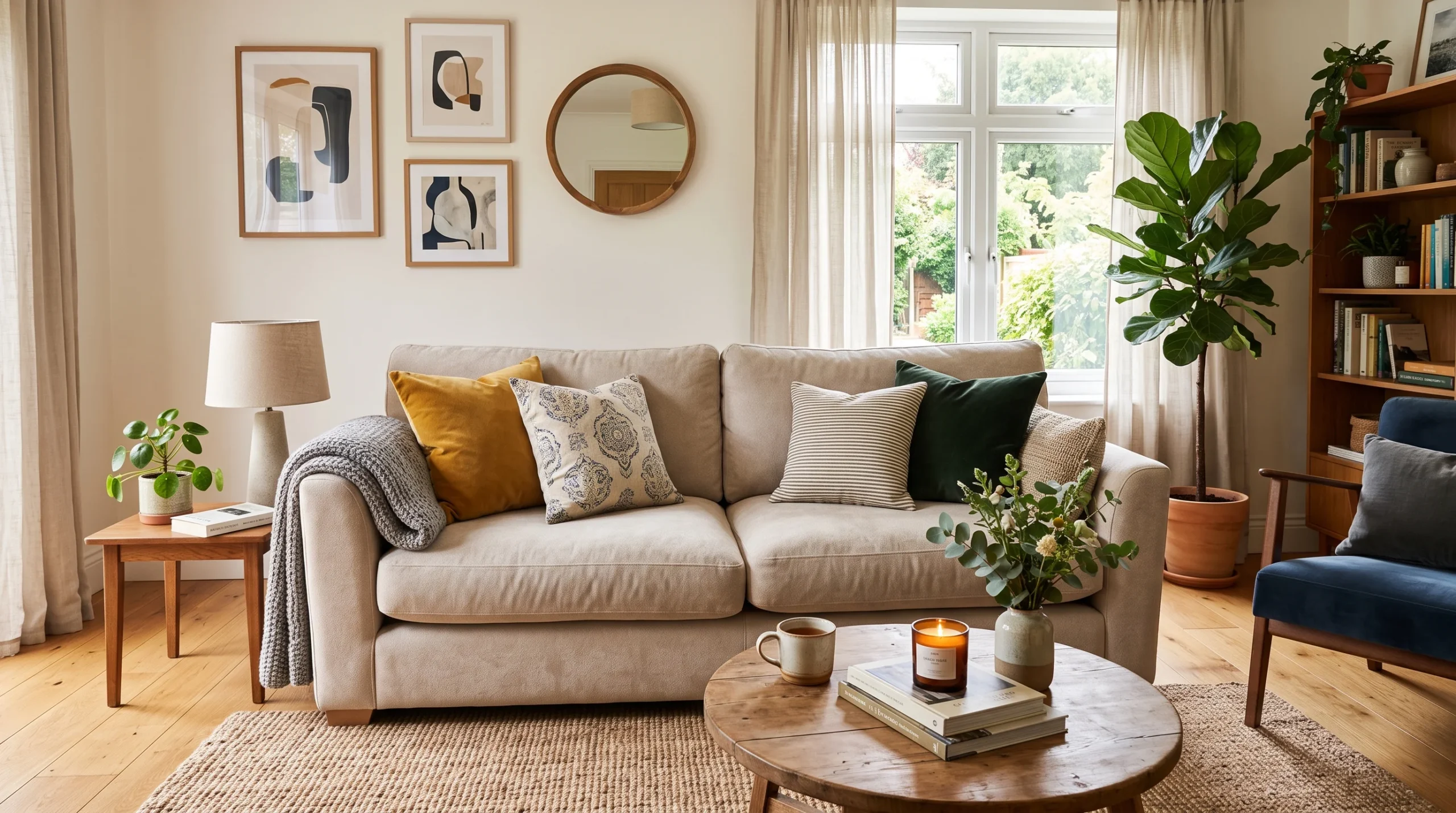 Before and after recliner sofa repair with restored upholstery and comfort