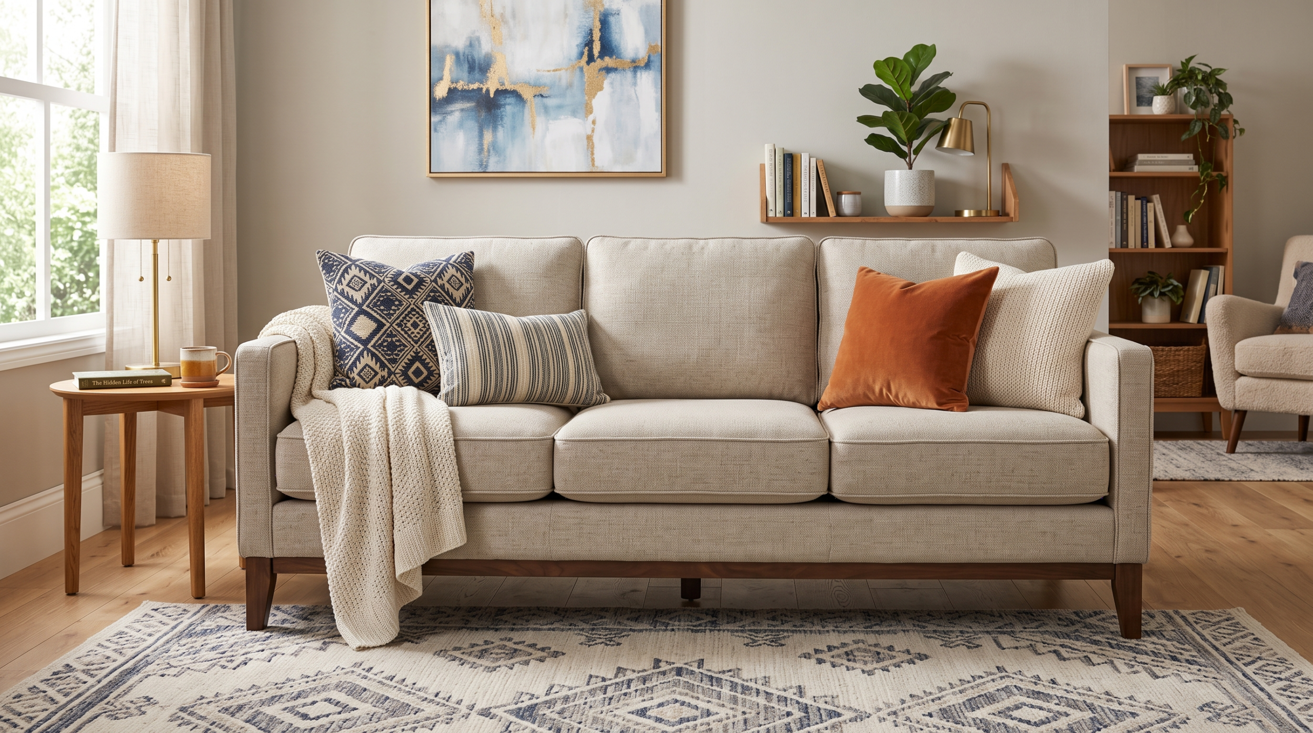 Sofa reupholstery near me service with high-quality upholstery fabric replacement for a damaged sofa