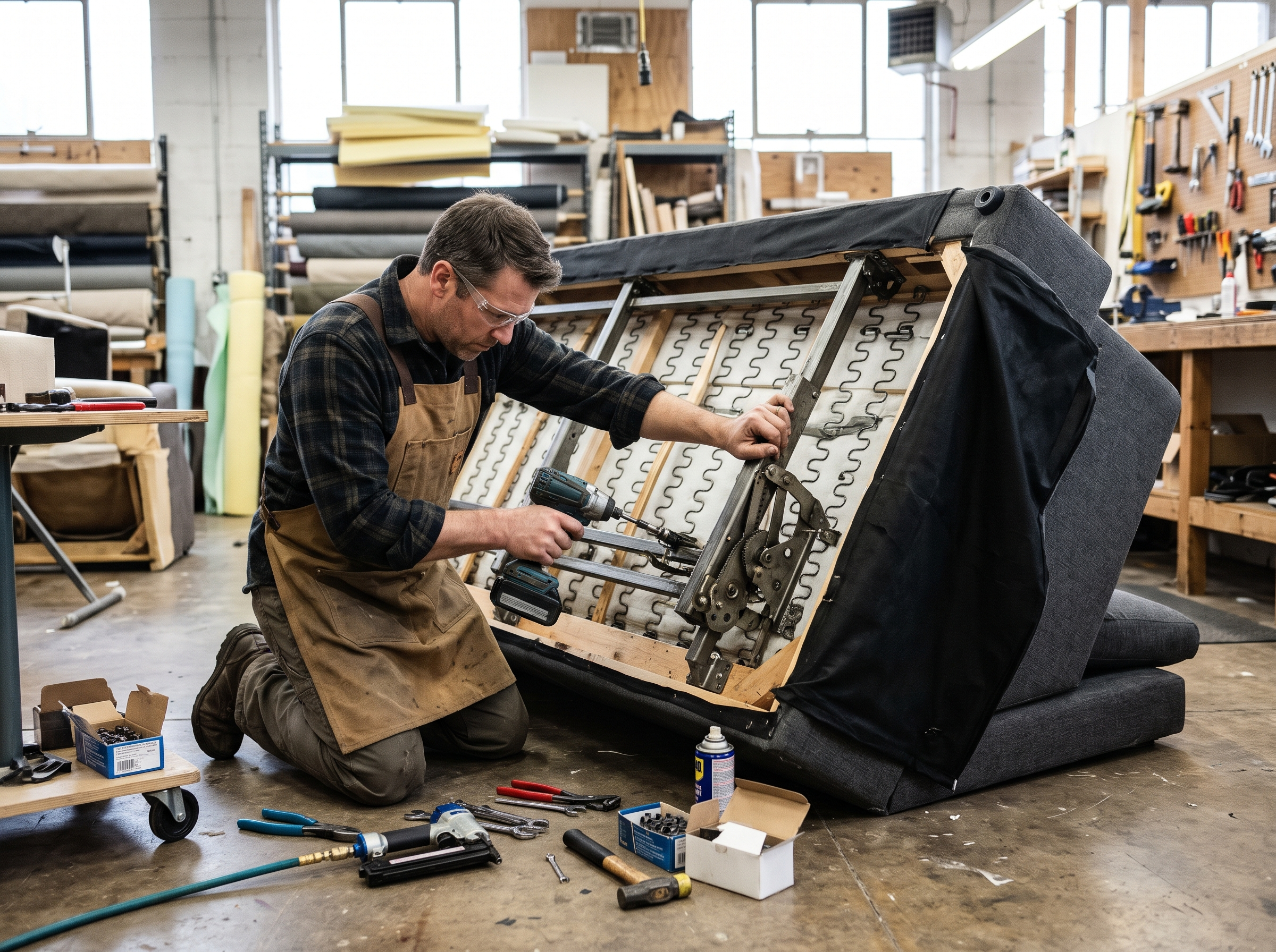 Affortable Metal Frame Sofa Repair Service in UAE